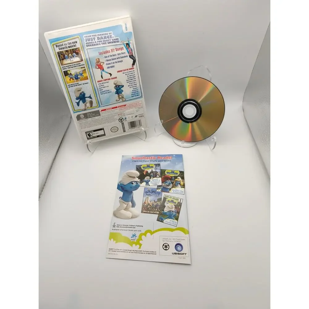 Smurfs Dance Party Wii CIB Complete Tested Ubisoft